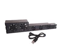 Ventilateur de refroidissement externe Super Turbo, adapté à la Console de jeu, Vertical, contrôle de la température USB