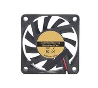 Ventilateur de refroidissement for châssis d'ordinateur, DC5V 60x60x10mm(12V 3200RPM)