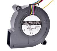 Ventilateur de refroidissement for onduleur, 1 pièce AB0524HB-D0F, 50 mm, 5 cm, 5015, 50 x 50 x 15 mm, DC 24 V, 0,15 A, 4 fils, PWM