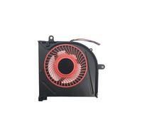 Ventilateur De Refroidissement for Ordinateur Portable GPU, Compatible for MSI GS63VR GS63 GS73 GS73VR MS-17B1 Stealth Pro BS5005HS-U2F1 BS5005HS-U2L1(CPU Fan(Red))