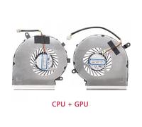 Ventilateur de refroidissement for ordinateur portable, processeur, GPU, for GE62, GP62, GL62, PE70, MS-16J5, MS16J3, 16J2, PE60, GE72(ONE PAIR)