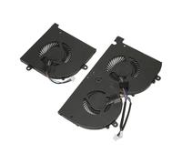 Ventilateur De Refroidissement for Ordinateur Portable, Remplacement Universel du Ventilateur CPU GPU, Compatible for MSI,GS75 P75 MS 17G1 MS 17G2 BS5005HS U3I BS5005HS U3J DC 5V 0,5A 4 Broches(1set)