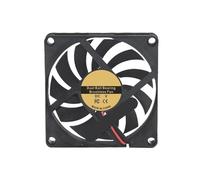 Ventilateur de refroidissement for processeur d'ordinateur 80 x 80 x 10 mm, DC 5 V, 12 V, 24 V(8010 5V USB 30CM)