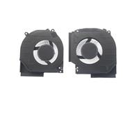 Ventilateur de refroidissement for processeur d'ordinateur portable, GPU MG75091V1-C180-S9A MG75091V1-C190-S9A DC12V 9.60W, Compatible for HP, par Gaming VICTUS 16-R TPN-C169 N44738-001(CPU GPU Fan)