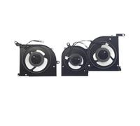 Ventilateur De Refroidissement for Processeur Et Carte Graphique D'ordinateur Portable BS5005HS-U4Q BS5005HS-U3J DC5V 4 Broches, Compatible avec MSI, GS66 Stealth MS-16V4 16V4(CPU Fan)