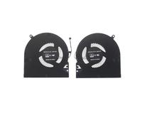 Ventilateur De Refroidissement for Processeur Et Carte Graphique D'ordinateur Portable DFS5K121144645 DFS5K123043635 DC5V 4 Broches, Compatible avec Razer Blade15 RZ09-0301(CPU GPU Fan)
