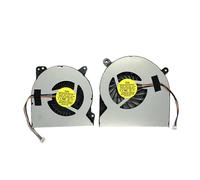 Ventilateur de refroidissement for processeur et GPU 12 V, compatible avec Asus, ROG, G750, G750JH, G750JM, ET2321, V230IC, épaisseur du radiateur 14 mm(G750 thin 12V Pair)