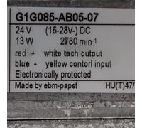 Ventilateur de refroidissement G1G085-AB05-07 24 V 13 W 2780 tr/min 85 mm