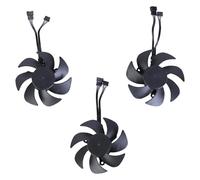 Ventilateur de refroidissement GPU haute efficacité PLA09215S12H pour carte graphique RTX3060 4 broches Fonctionnement silencieux GPU Refroidissement efficace 80 mm