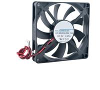 Ventilateur de refroidissement haute vitesse ACP8015 80 mm 80 x 80 x 15 mm CC 5 V/12 V/24 V, flux axial, 2 broches, for alimentation/équipement industriel(DC5V oil bearing)