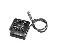 Ventilateur de refroidissement haute vitesse en aluminium 6061-T6 20 000 tr/min (BL-2S : 3383 et Velineon VXL-3S: 3355R) pour Traxxas 1:16 Mini XRT/Mini Maxx/1:8 Jato 4X4/1:10 Slash Mudboss/Ford