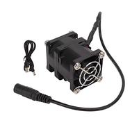 Ventilateur de refroidissement haute vitesse pour carte mère, ventilateur de dissipation thermique à vitesse variable infinie 12 V 1,6 A avec châssis épaissi et moteur étanche pour