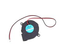 Ventilateur de Refroidissement Industriel 5015 0,18a Dc 12v | Accessoire pour Imprimante 3d, Plastique, Grand Débit D’air, 2 Connecteurs D’alimentation
