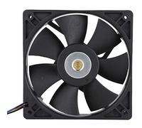 Ventilateur de refroidissement industriel DC12V 0.8A 12cm, ventilateur rayonnant à double roulement à billes de haute précision à 4 broches, refroidisseur de serveur 3000 tr/min 110CFM pour ordinateur
