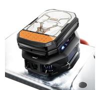 Ventilateur de refroidissement magnétique pour téléphone | Radiateur de téléphone rechargeable | Pour jeux, voyages, lieu de travail, table de chevet, streaming en direct, appel vidéo