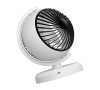 Ventilateur de refroidissement multifonctionnel à circulation d ' air avec veilleuse, ventilateur puissant, texture en plastique pour les bureaux de voyage, utilisation en intérieur, joli monde moulé