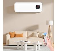 Ventilateur de Refroidissement Mural,Ventilateur Climatiseur Portable Climafy avec Télécommande,Réversible Split,Sans Unité Extérieure,Refroidissement pour Cuisine,Chambre à Coucher (C)