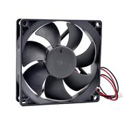 Ventilateur de refroidissement P9225, 9cm, 92mm, 92x92x25mm, 9025, DC5V, 12V, 24V, 2 broches, châssis, onduleur (Color : 12V Sleeve)