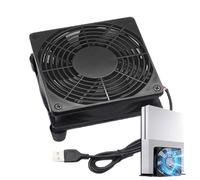 Ventilateur de refroidissement PC - Souffleur USB compact, refroidisseur de routeur d'ordinateur | Ventilation puissante pour le contrôle de la chaleur, idéal pour les ordinateurs portables de gi