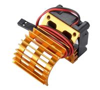 Ventilateur de refroidissement performant avec dissipateur de en métal, systèmes efficaces de dissipation de la pour voiture à échelle 1/14 1/16, moteur 380, aileron de refroidissement