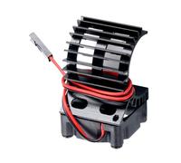 Ventilateur de refroidissement performant avec dissipateur de en métal, systèmes efficaces de dissipation de la pour voiture à échelle 1/14 1/16, moteur 380, aileron de refroidissement