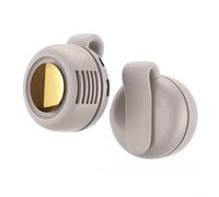 Ventilateur de refroidissement personnel portable à clipser avec rotation à 360 degrés, 3 réglages de vitesse, rechargeable, mini ventilateur tour de cou pour le camping, les voyages, la pêche, le