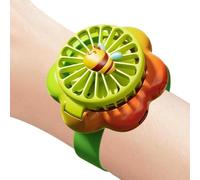 Ventilateur de refroidissement personnel - Support de refroidissement portable pour un , design compact inspiré de la montre mignon, ventilateur rechargeable par USB + fonction