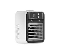 Ventilateur De Refroidissement Portable À Brumisation, 2 Vitesses, Réservoir De 500 Ml, Idéal Pour La Maison Et Le Bureau. Refroidissement Rapide Grâce À Sa Double Buse De Brumisation