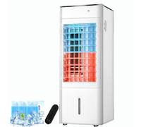 Ventilateur de refroidissement portable pour climatiseur avec réservoir, télécommande multifonction, minuterie, vitesses d'oscillation pour le confort de la chambre et du bureau