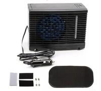 Ventilateur de refroidissement portable pour voiture avec vitesse réglable, refroidissement par évaporation, faible bruit, protection d'arrêt automatique