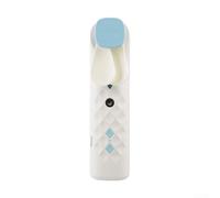 Ventilateur de refroidissement portable rechargeable par USB pour mini ventilateur personnel, 2 ventilateurs de bureau silencieux pour voyage, utilisation en plein air, bureau, blanc