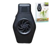 Ventilateur de refroidissement pour aquarium - Ventilateur compact de 7,9 cm, unité ABS, design à double vitesse avec alimentation USB | Appareil de refroidissement pour salon, bureau, chambre à