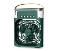 Ventilateur de refroidissement pour climatiseur de 6 pouces avec 3 vitesses, 5 pulvérisations, 7 ampoules
