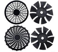 Ventilateur de Refroidissement pour Compresseur d'Air 980W 1100W - Moteur Silencieux Compact avec Portable pour Aérographe et Tatouage(A)