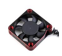 Ventilateur de refroidissement pour moteur de voiture RC 50 x 50 x 10 mm à haut régime Rouge