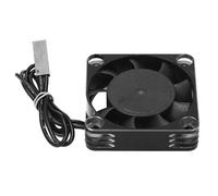 Ventilateur de refroidissement pour moteur de voiture RC, ventilateur universel de dissipateur thermique ESC 40 x 40 mm, 15 000 tr/min, compatible avec, Traxxas, HSP, (Argent)