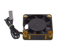 Ventilateur de refroidissement pour moteur de voiture RC, ventilateur universel de dissipateur thermique ESC 40 x 40 mm, 15 000 tr/min, compatible avec, Traxxas, HSP, (Or)