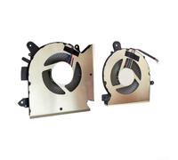 Ventilateur de refroidissement pour MSI GF63 GF65, CPU + GPU double | DC 5 V 4 broches pour un fonctionnement silencieux PWM, remplace PABD08008SH N413 pour le rendu de jeu