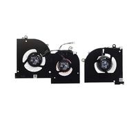 Ventilateur De Refroidissement pour Ordinateur Portable BS5005HS-U3I BS5005HS-U2L1 DC5V 0.5A 4 Broches, Compatible avec MSI GS65 MS-16Q2 16Q2-CPU-CW 16Q2-GPU-CW(1 Set)