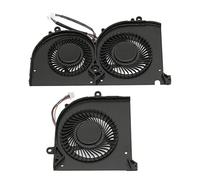 Ventilateur de Refroidissement pour Ordinateur Portable DC 5 V pour MSI,Ventilateur de Refroidissement CPU GPU de Remplacement pour Ordinateur Portable MSI GS75 P75 MS 17G1 MS 17G2 (Ventilateur CPU