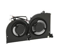 Ventilateur de Refroidissement pour Ordinateur Portable DC 5 V pour MSI,Ventilateur de Refroidissement CPU GPU de Remplacement pour Ordinateur Portable MSI GS75 P75 MS 17G1 MS 17G2 (Ventilateur GPU)