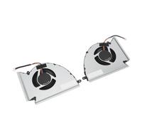 Ventilateur de refroidissement pour ordinateur portable pour MSI GP76 GE76 WE76 MS 17K2 17K3 - Refroidisseur en alliage d'aluminium