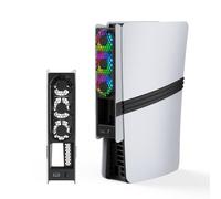 Ventilateur de refroidissement pour ps5 Pro / ps5 Slim, refroidisseur de ventilateur externe ventilateur silencieux pour PlayStation 5 Pro/Slim disc et Digital Edition (Noir)