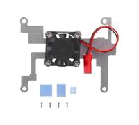 Ventilateur De Refroidissement Pour Raspberry Pi 3B+ Ventilateur | Structure en aluminium , dissipation thermique pour efficace, ventilateur 5V intÃ©grÃ©, mat, montage rapide