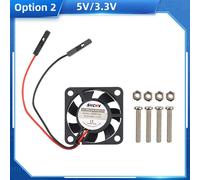 Ventilateur de refroidissement pour Raspberry Pi 4,30x30mm,pour boîtier ABS acrylique,pour RaspMpPi Orange Pi,pour boîtier Retroflag - Type Separated