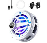 Ventilateur De Refroidissement Pour Téléphone | Accessoire USB rechargeable silencieux,Tapis De Refroidissement Avec Pince Pour Portable - Pour garçons, filles, étudiants, adolescents, streaming, diff