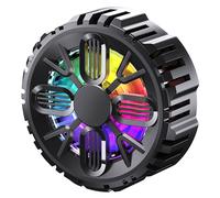 Ventilateur de refroidissement pour téléphones portables avec dissipation rapide de la chaleur, fixation magnétique et interface tactile