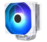 Ventilateur de Refroidissement pour Thermalright Burst Assassin 120 SE ARGB Blanc 1550 TR/Min, roulement S-FDB, 4 Broches PWM, Compatible Intel LGA115X/1200/1700/1851 et AMD AM4/AM5 (Neuf)