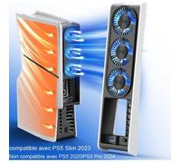 Ventilateur de Refroidissement - PS5 Slim - 2 vitesses, Auto ON/OFF, Non compatible avec PS5 2020/PS5 Pro 2024