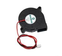 Ventilateur de refroidissement radial DC 5 V 12 V 24 V 5015 pour pièces d'imprimante 50 x 15 mm Faible bruit 25 dB Mouvement à air 3,85 CFM (12 V)